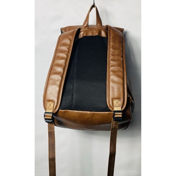 LXY Vegan Leather Laptop backpack, Vintage, USB charging port, Multiple pockets - Picture 3 of 9